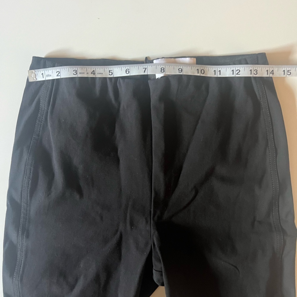 Derek Lam 10 Crosby Black High Rise Tapered Leg Dress Pants Womens Size 8 - Picture 3 of 11